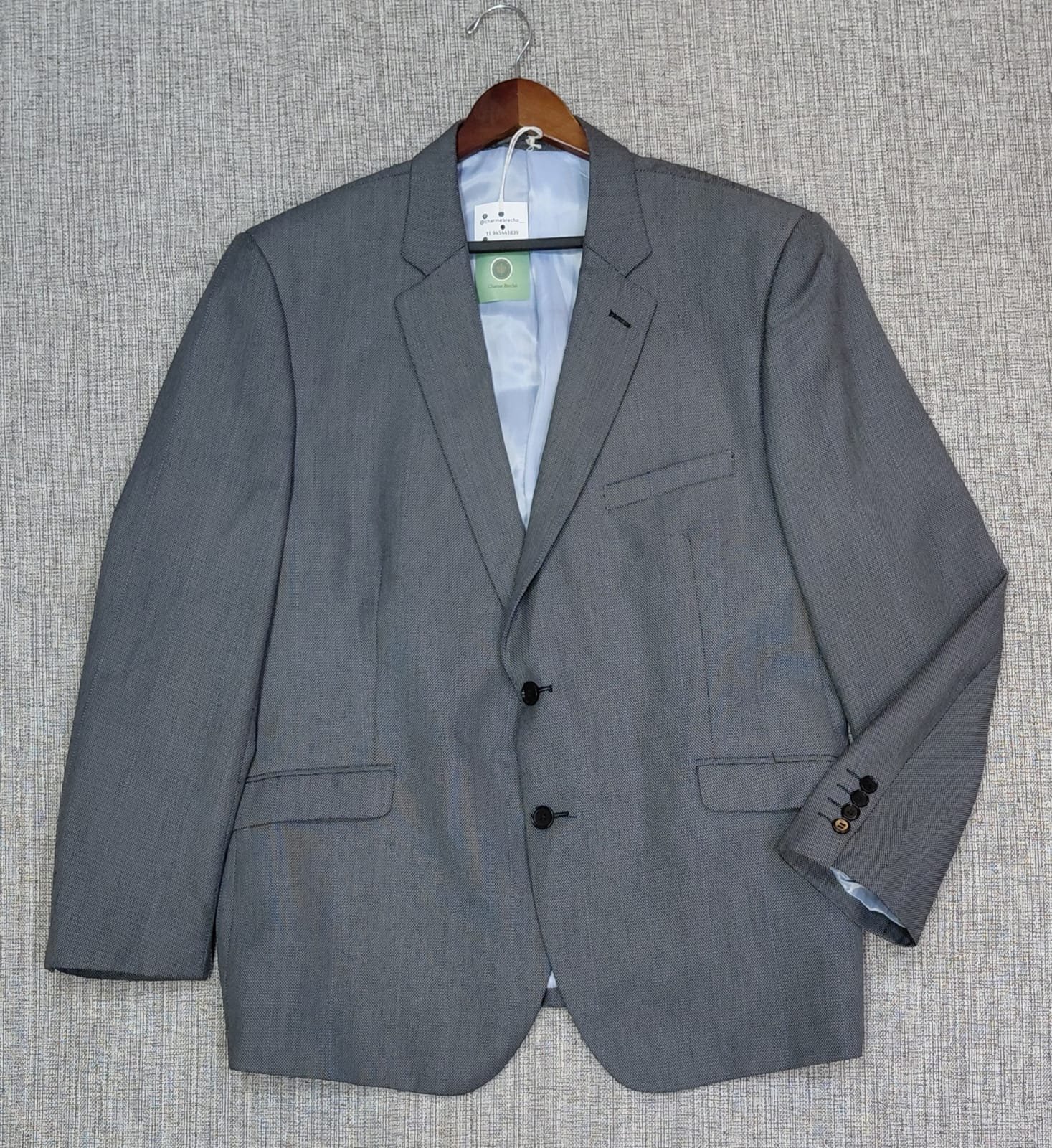 Blazer Cinza Masculino